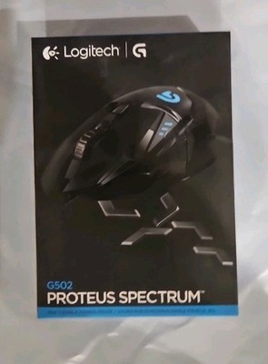 Logitech G502 Proteus Spectrum Tunable Gaming Mouse With Weight Balance Tuning