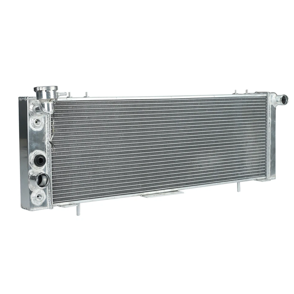 3 Row Core Aluminum Radiator For 1991-2001 Jeep Cherokee XJ Comanche 2.5L/4.0L - Image 2 of 4