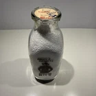 VINTAGE 1 QUART HOPPY'S FAVORITE O'FALLON MILK CREAM TOP GLASS DAIRY BOTTLE