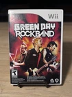 Green Day: Rock Band (Nintendo Wii, 2010) CIB