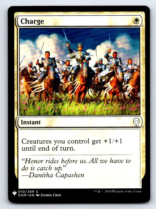 Charge Common Dominaria Magic: The Gathering