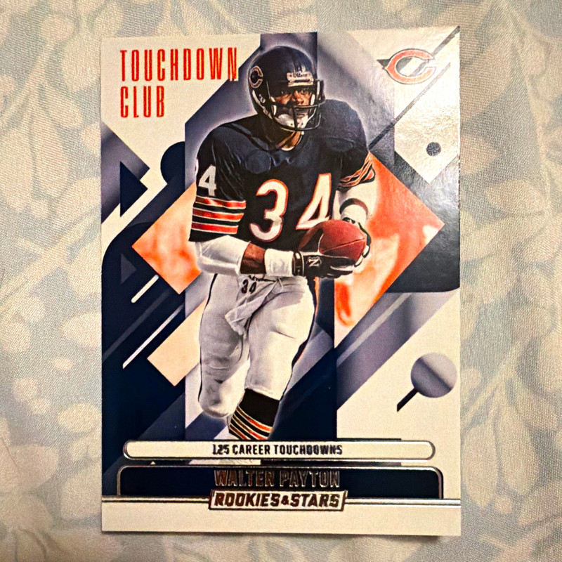 Panini 2025 Rookies & Stars Football Walter Payton Touchdown Club #6 Bears