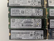 ==BULK LOT== 41x 256GB NVMe M.2 2280 Solid State Drives (SK, Samsung, WD)