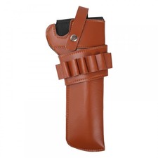 Revolver Holster, Western Cowboy Holster Adjustable Right Hand Leather Holste...