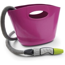 Hozelock Aquapop 15m Extending Hose Pink Kit Connectors 3 Jet Lance Bag