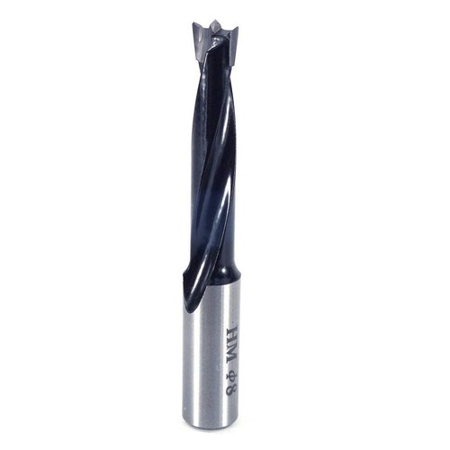 Whiteside DB870 Right Hand Brad Point Dowel Drill Bit 10mm SH X 8mm CD