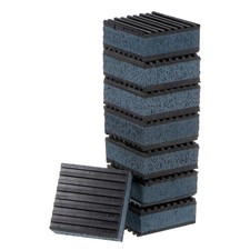 8pcs EVA Foam Rubber Anti Vibration Pads - 2" x 2" x 7/8" Isolation Rubber Pads