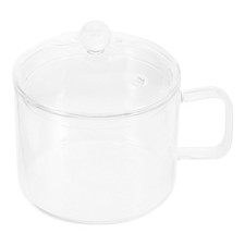 Glass Cooking Pot Glass Saucepan with Cover Stovetop Pot glass saucepan