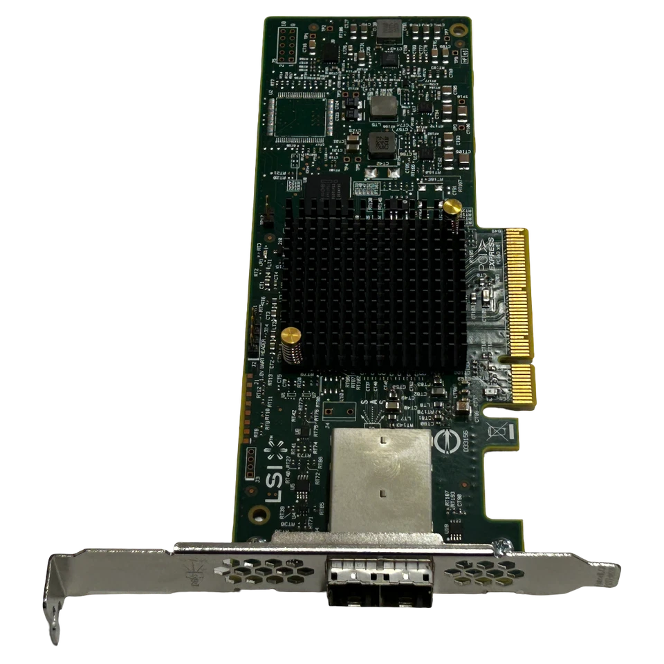 Avago 9300-8E SAS3 2-Port PCIe x8 FH Bracket Ext HBA Adapter - H3-25460-02H - Image 3 of 4