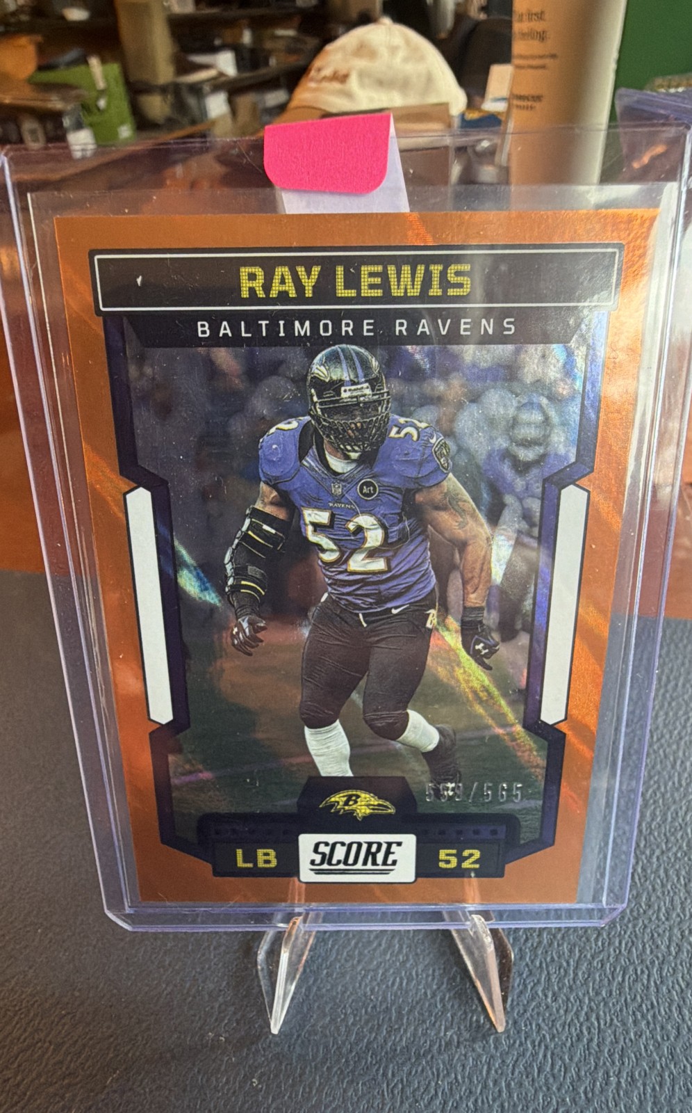 2023 Score - Ray Lewis #195 Lava /565