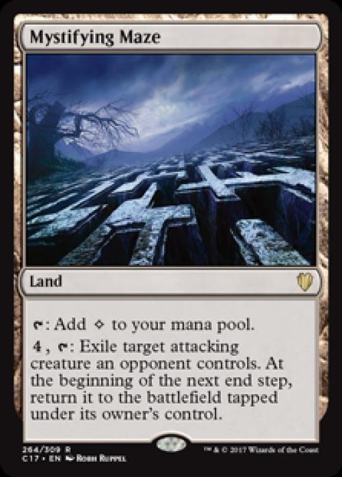 Mystifying Maze - Light Play MTG Commander 2017