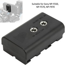 ｀Dummy Battery With D-TAP B Type Power Cable For NPF550 NPF570 NPF970 Mo BL