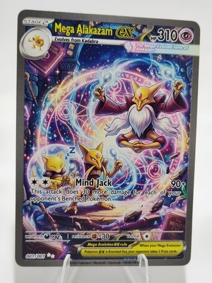 Mega Alakazam (Custom Altered Art)