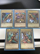 Yugioh Exodia YGLD Set - YGLD-ENA17, 18, 19, 20 & 21 - Ultra Rare