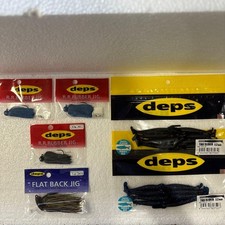 DEPS 6pcs Rubber Jig 5g x 3pcs 1oz 1pcs TAIL ALIDRE 2.2 inch 644633