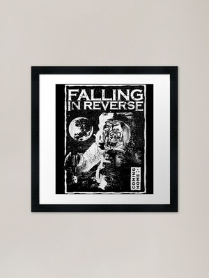 Falling In Reverse Merchandise Spac gerahmtes Wandbild Poster Leinwanddruck Bild
