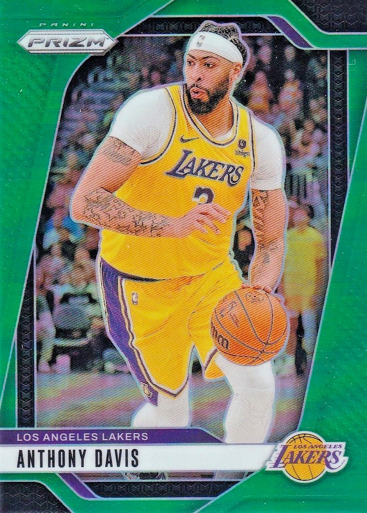 2024-25 Panini Prizm - Anthony Davis #195 Green Prizm