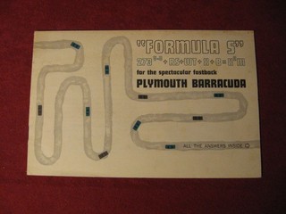 1965 Plymouth Barracuda Formula S Sales Brochure Booklet Catalog Original Old