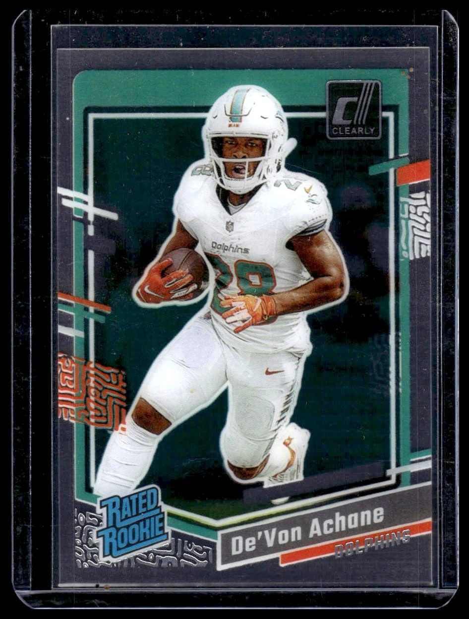 2023 Clearly Donruss #59 De'Von Achane