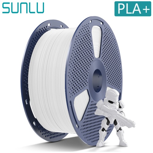 SUNLU 5KG Groß Spule ABS PLA+ PLA PETG Schwarz 3D Drucker Filament 1.75mm PLA - Photo 28/29