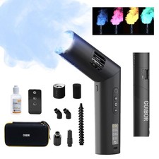 COLBOR CF5 Smoke Fog Machine with a Fan and RGB Lights Effect,Wireless Remote...