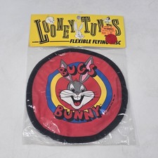 Looney Tunes Bugs Bunny Flexible Flying Disc Vintage New Sealed