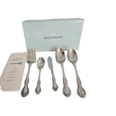 Wedgwood by Oneida St. Moritz 5 Piece Hostess Set 18/10 Stainless Steel Flatware