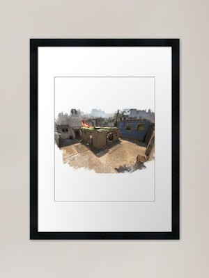 Counter Strike Global Offensive Fra gerahmtes Wandbild Poster Leinwanddruck Bild
