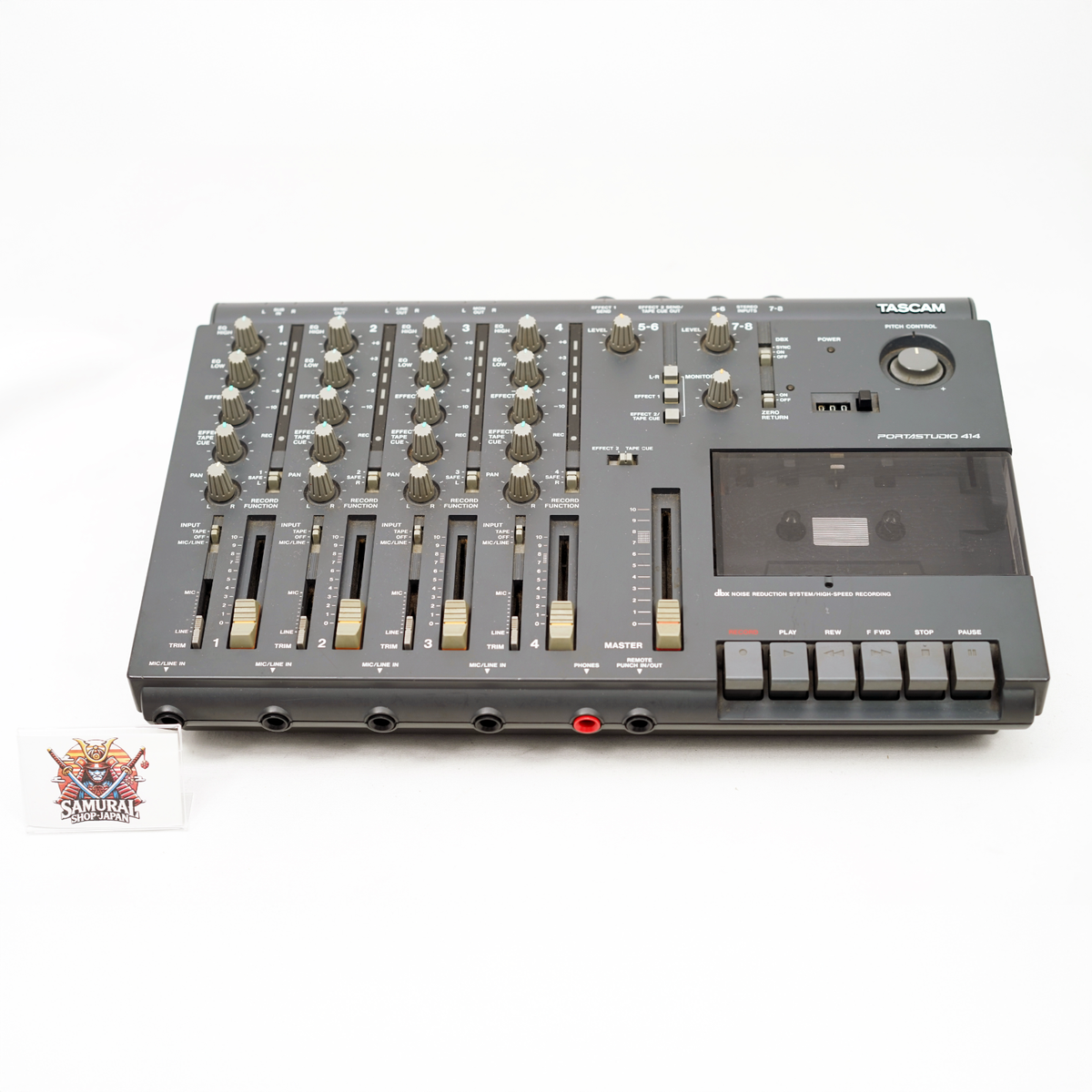 TASCAM Portastudio 414 Mk1 4 Track Analog Cassette Recorder for