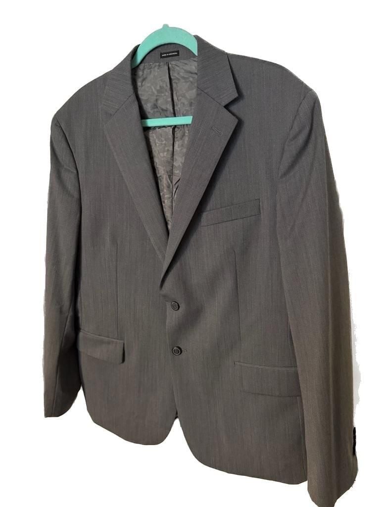 JOE Joseph Abboud Slim Fit Gray Sport Coat Blazer with brrr Triple Chill Effect