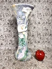 Antique Weller Art Pottery Vase Silvertone Calla Lily HUGE 15.5 Art Deco Nouveau