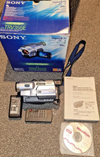 Videocamera Sony DCR-TRV355E Digital8 Hi8 / Video8 riproduzione in scatola con accessori