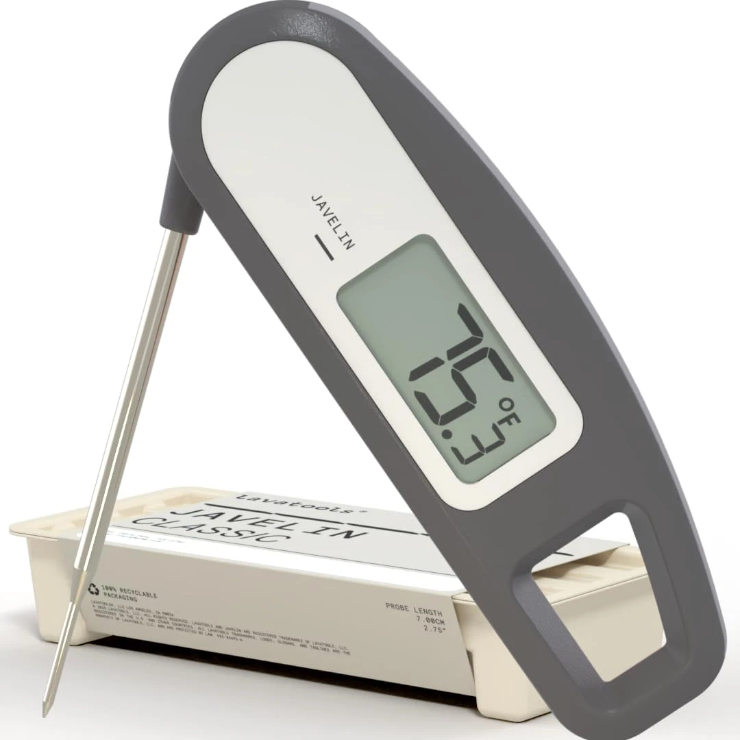 Javelin® Ultra-Fast 3-Second Digital Instant Read Meat Thermometer for Grill and