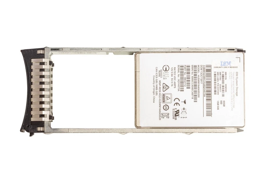 IBM 400GB 12G SAS SSD, 2.5 Zoll SFF Festplatte für Server, für Storwize V3700 - Bild 2 von 2