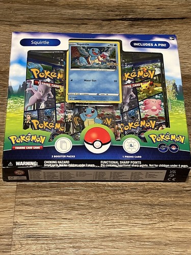 Pokemon Go - Squirtle Pin Sammlung Neu/Sealed