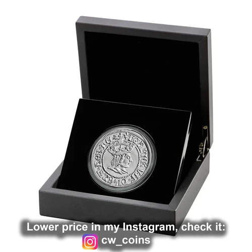 UK United Kingdom British Monarchs King Henry VII 5 Oz silver proof 2022