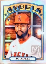 JO ADELL 2021 Topps Series 2 70 Years Chrome #70YTC-22 ROOKIE CARD Angels RC