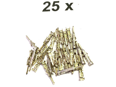 Molex 430310010 Micro-Fit 3.0, Crimp-Stecker,Zinn,AWG 26-30,250V, 8,5A, 25 Stück