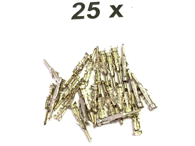 Molex 430310010 Micro-Fit 3.0, Crimp-Stecker,Zinn,AWG 26-30,250V, 8,5A, 25 Stück