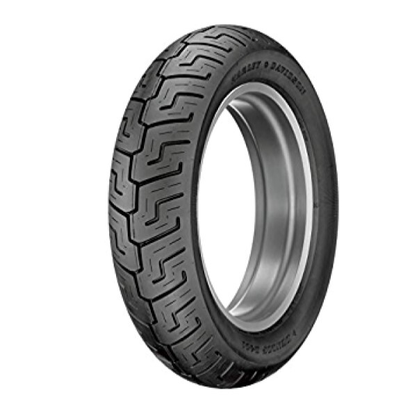 TYRE PAIR DUNLOP 110/90-18 61H D404 + 130/90-16 73H D401 H.D. - Image 3