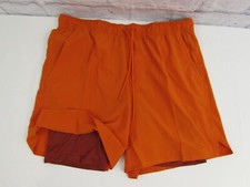 Nike Dri-Fit Unlimited Brief Lined 7  Running Shorts DV9334-893 Orange Men  s XL