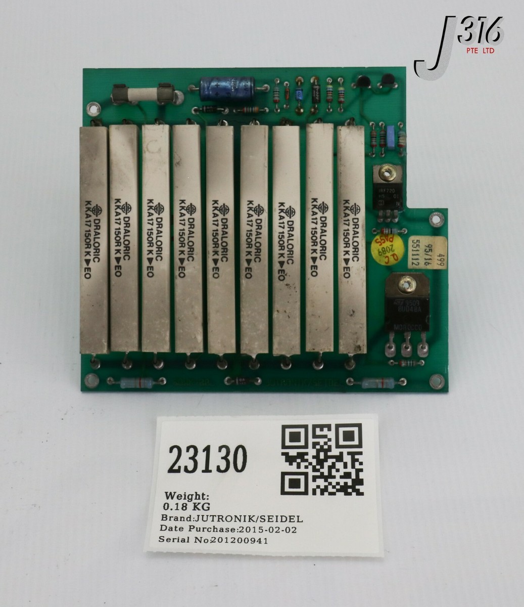 23130 JUTRONIK/SEIDEL PCB ASSY 60WK-BAL | eBay