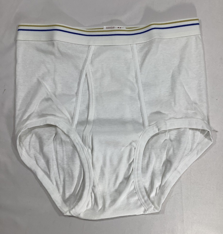 Vintage NOS/Deadstock JCPenney Towncraft Full Cut Mens Briefs Underwear