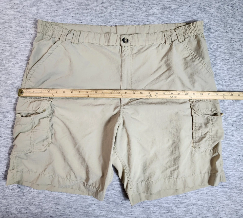 Pantalones Cortos Carga Clearwater Outfitters Ligeros Para Hombre Talla XXL Beige Foto 4 de 4