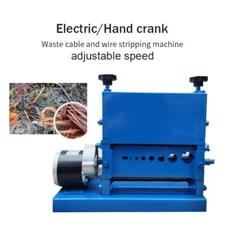 220V Automatic Electric Peeling Machine 2-32mm Wire Cable Stripping Recycle Tool