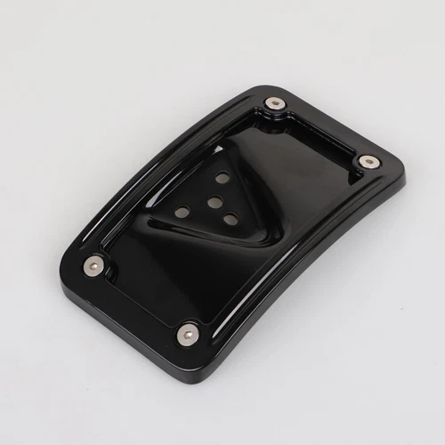 Soporte de montaje de matrícula CNC Laydown apto para Harley Dyna Street Bob Low Rider - Imagen 5 de 13