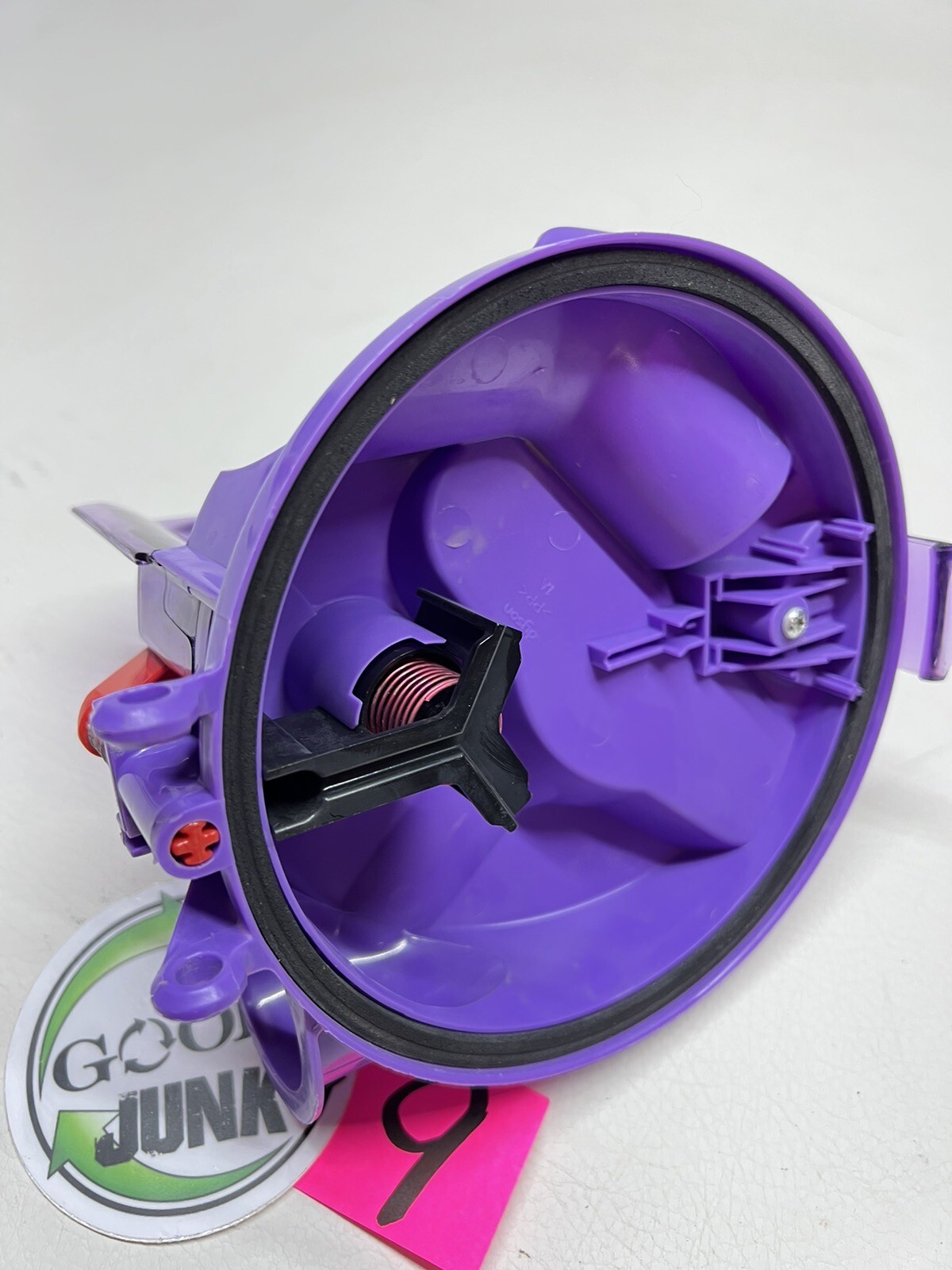 DYSON DC14 DC15 CYCLONE DIRT CANISTER BIN TOP LID/HANDLE ASSEMBLY