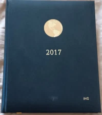 2017 American Express Black Executive Leather Appointment Book Planner Organizer