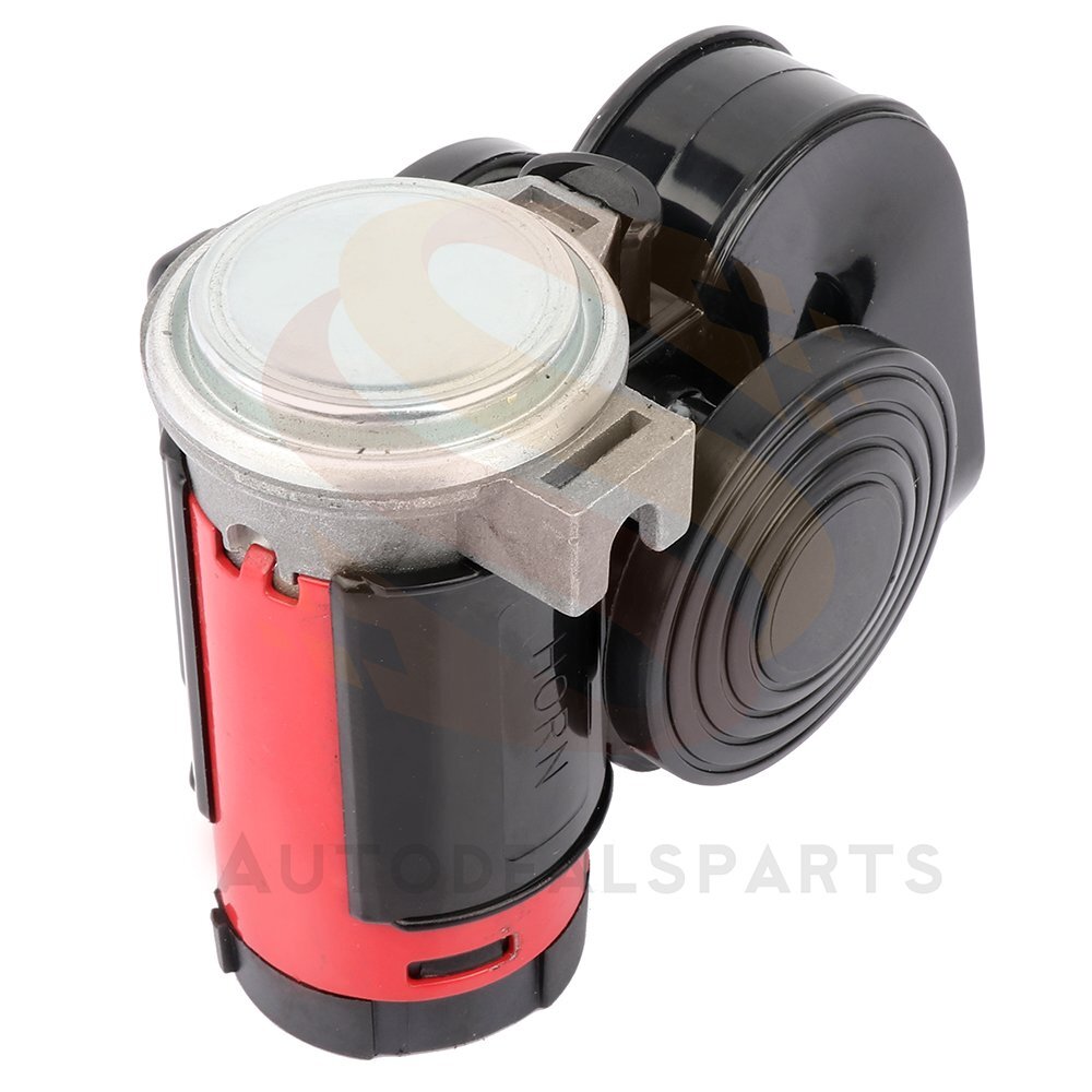 12V 130DB Electric Dual Tone Compact Air Horn Kit For Car Truck SUV Motorcycle