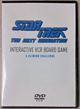 Star Trek The Next Generation A Klingon Challenge Board Game DVD (VHS Version)
